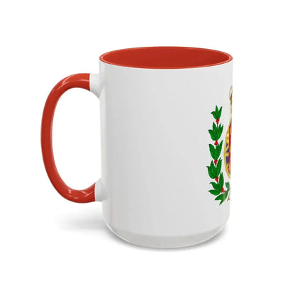 Arms of the United Kingdom of Portugal, Brazil and the Algarves (1815-1825) - Accent Coffee Mug - Go Mug Yourself