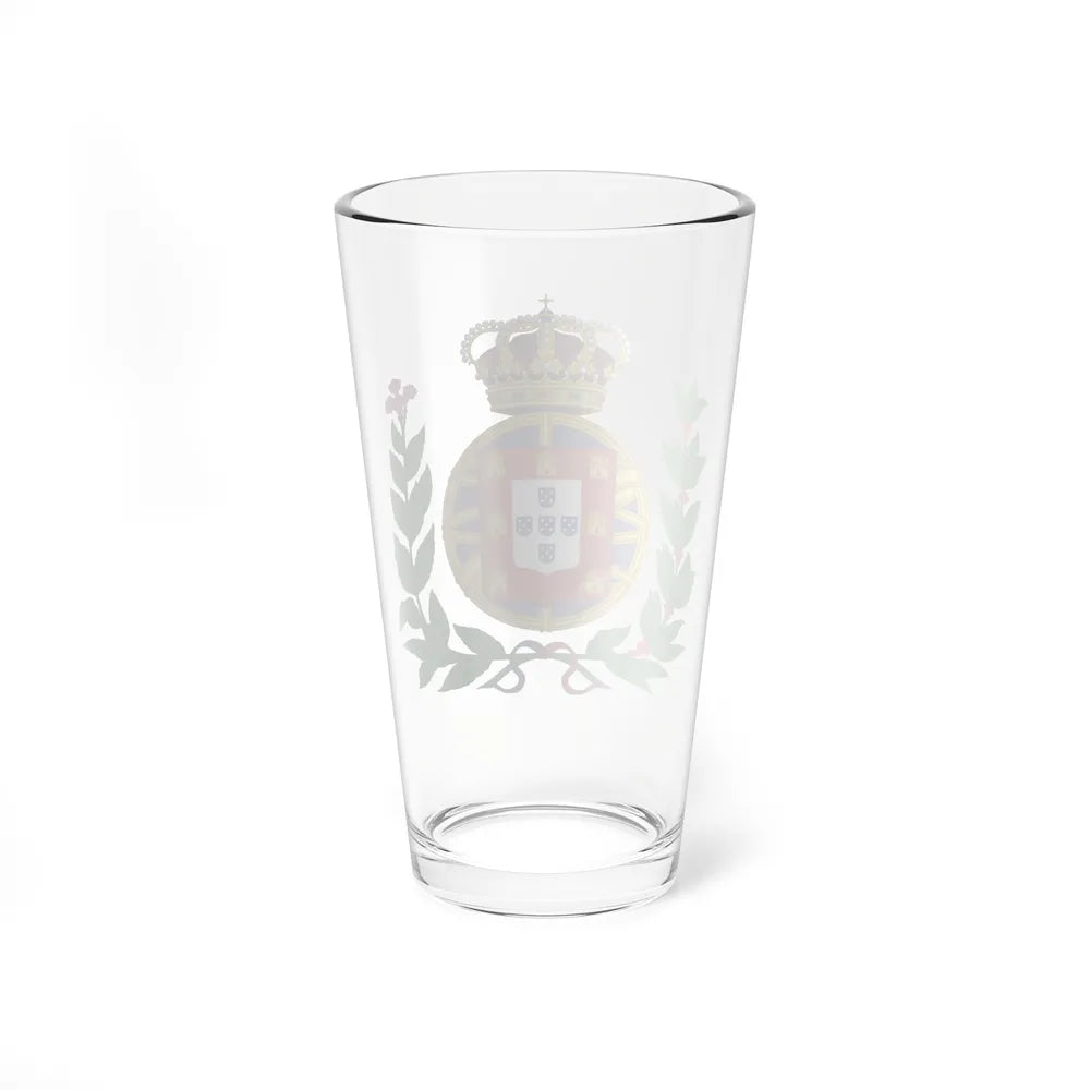 Arms of the United Kingdom of Portugal, Brazil and the Algarves (1815-1825) - Pint Glass 16oz-Go Mug Yourself