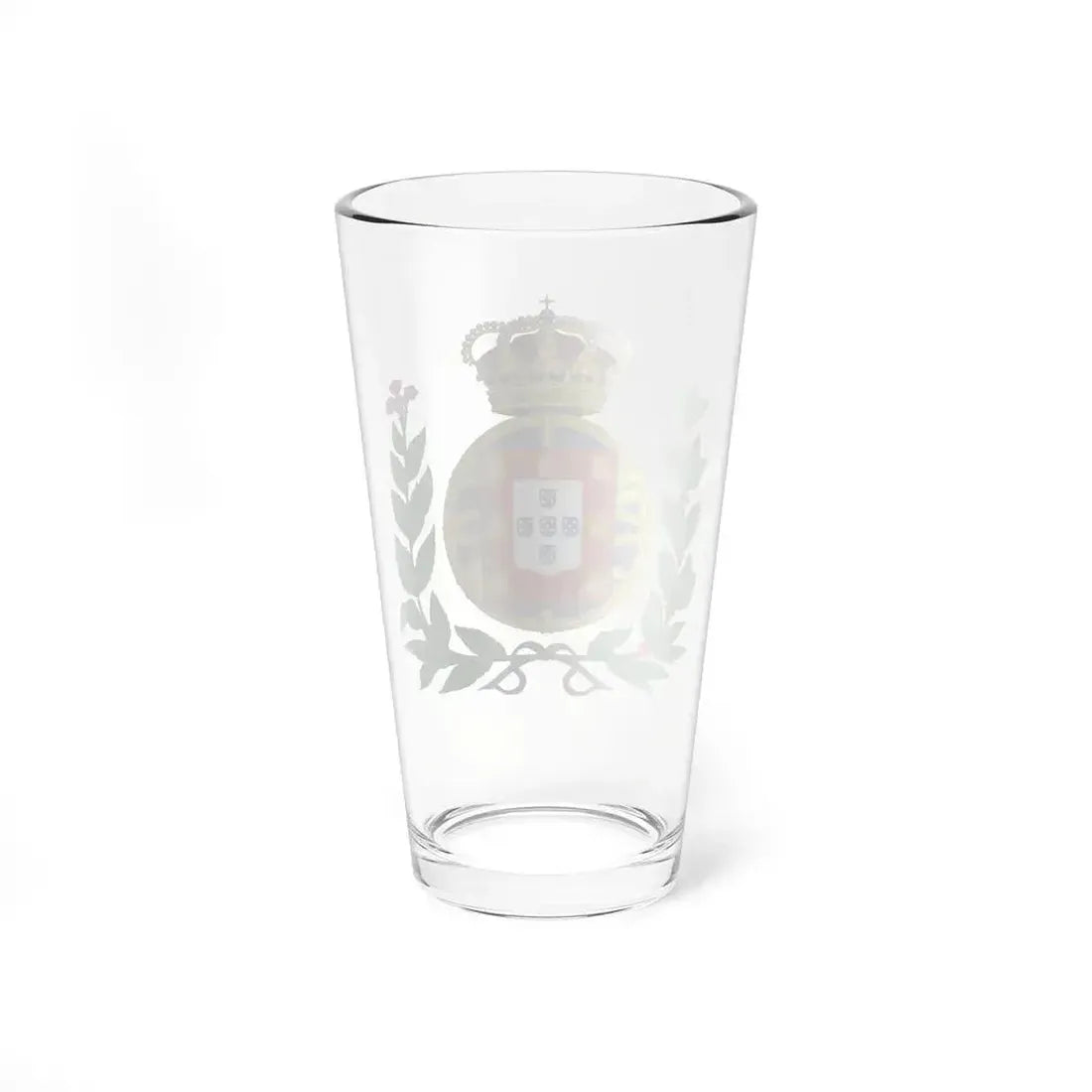 Arms of the United Kingdom of Portugal, Brazil and the Algarves (1815-1825) - Pint Glass 16oz - Go Mug Yourself
