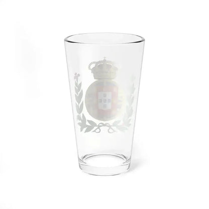 Arms of the United Kingdom of Portugal, Brazil and the Algarves (1815-1825) - Pint Glass 16oz - Go Mug Yourself