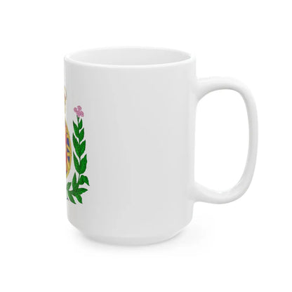 Arms of the United Kingdom of Portugal, Brazil and the Algarves (1815-1825) - White Coffee Mug-Go Mug Yourself