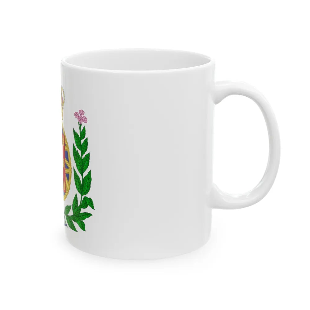 Arms of the United Kingdom of Portugal, Brazil and the Algarves (1815-1825) - White Coffee Mug-Go Mug Yourself