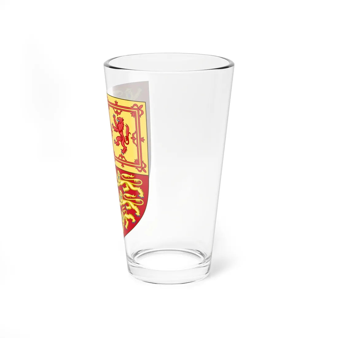 Arms of the United Kingdom since 1837 (United Kingdom) (Coat of Arms) Pint Glass 16oz - Go Mug Yourself