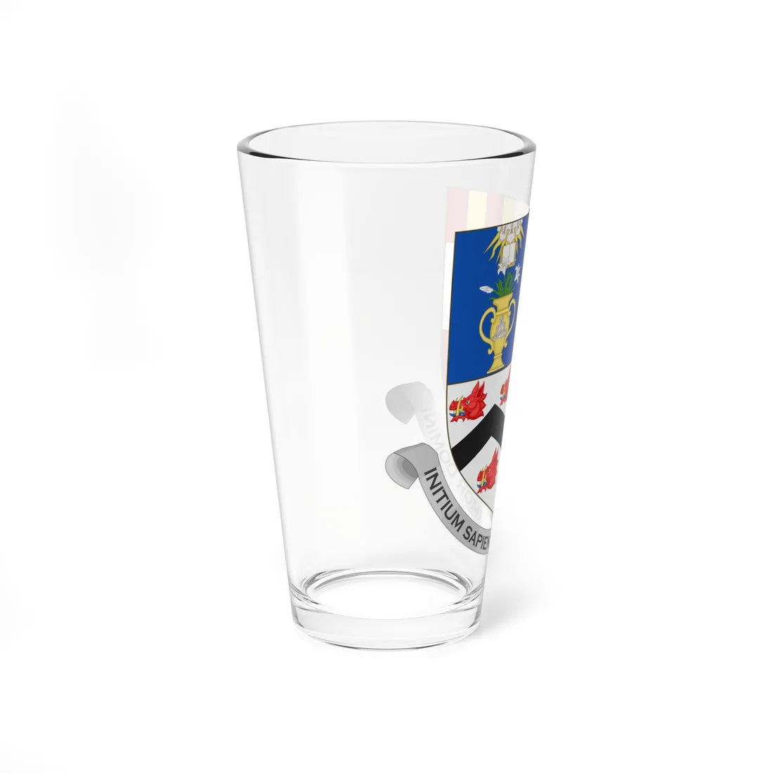 Arms of the University of Aberdeen (Scotland) (Coat of Arms) Pint Glass 16oz - Go Mug Yourself
