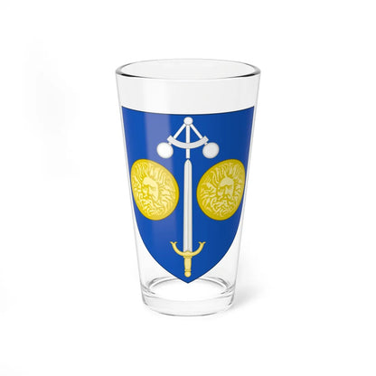 Arms of the University of Bath (United Kingdom) (Coat of Arms) Pint Glass 16oz 16oz - Go Mug Yourself