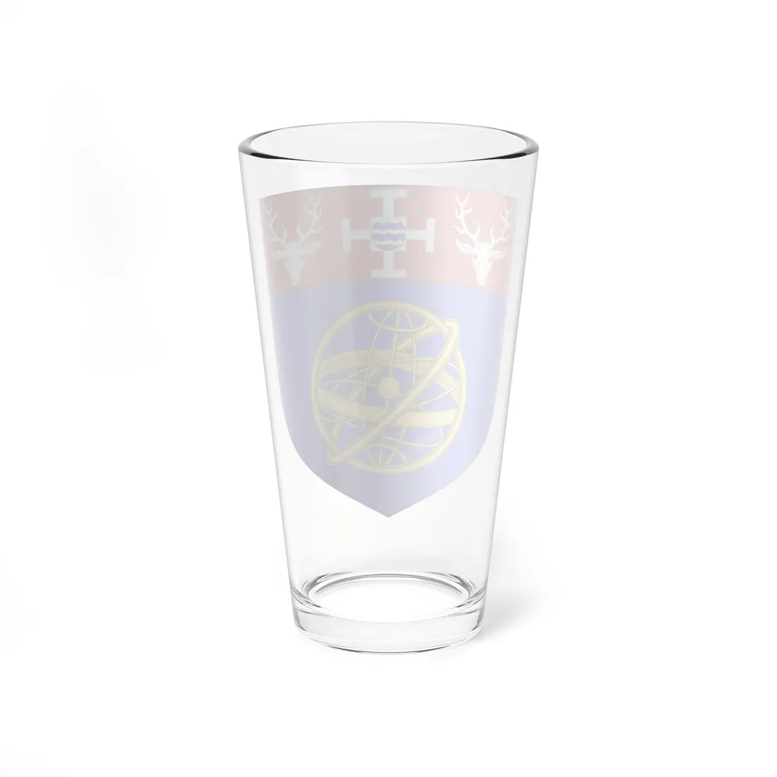 Arms of the University of Derby Escutcheon Only (United Kingdom) (Coat of Arms) Pint Glass 16oz - Go Mug Yourself