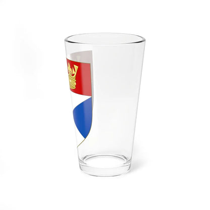 Arms of the University of Dundee (Scotland) (Coat of Arms) Pint Glass 16oz - Go Mug Yourself