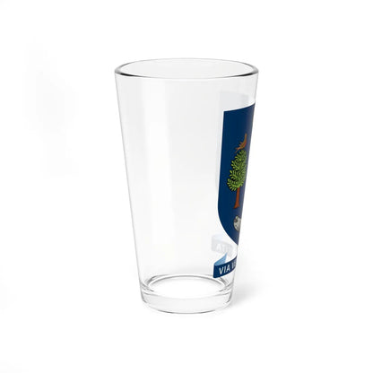 Arms of the University of Glasgow (Scotland) (Coat of Arms) Pint Glass 16oz - Go Mug Yourself