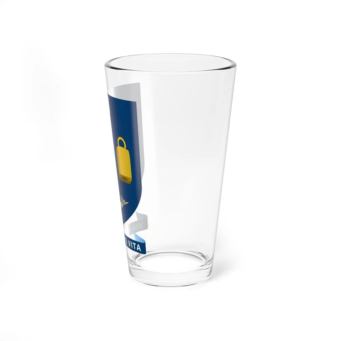 Arms of the University of Glasgow (Scotland) (Coat of Arms) Pint Glass 16oz - Go Mug Yourself