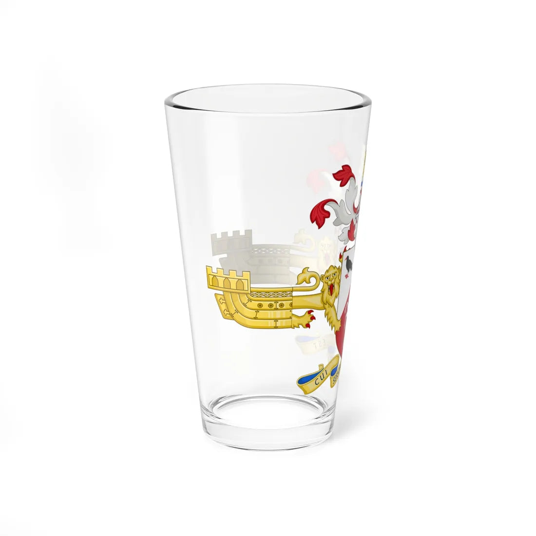 Arms of the University of Kent (United Kingdom) (Coat of Arms) Pint Glass 16oz - Go Mug Yourself