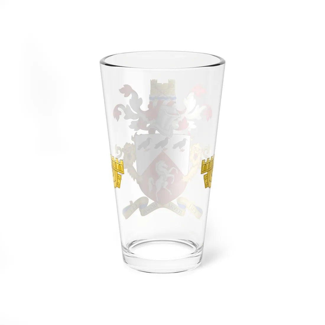 Arms of the University of Kent (United Kingdom) (Coat of Arms) Pint Glass 16oz - Go Mug Yourself