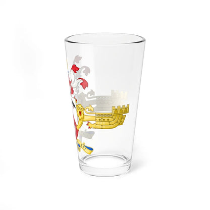 Arms of the University of Kent (United Kingdom) (Coat of Arms) Pint Glass 16oz - Go Mug Yourself