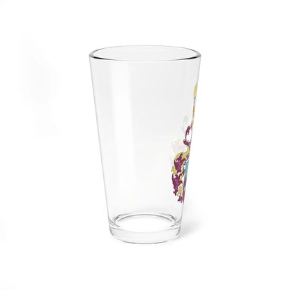 Arms of the University of Manchester (United Kingdom) (Coat of Arms) Pint Glass 16oz - Go Mug Yourself