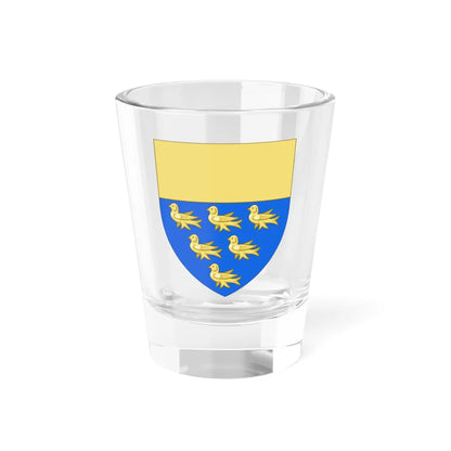 Arms of the West Sussex County Council 1889-1975 (England) (Coat of Arms) Shot Glass 1.5oz 1.5oz - Go Mug Yourself