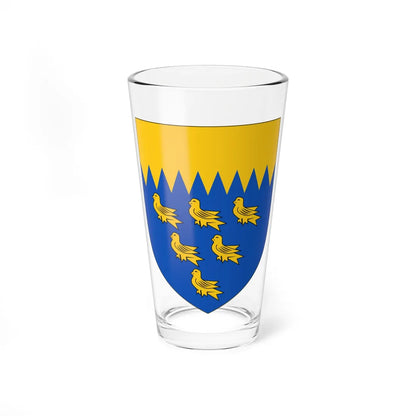Arms of the West Sussex County Council (England) (Coat of Arms) Pint Glass 16oz 16oz - Go Mug Yourself
