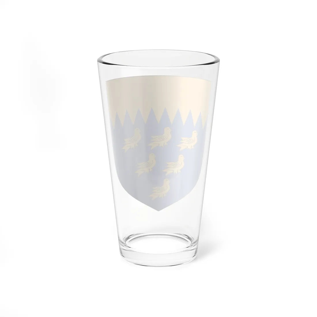 Arms of the West Sussex County Council (England) (Coat of Arms) Pint Glass 16oz - Go Mug Yourself