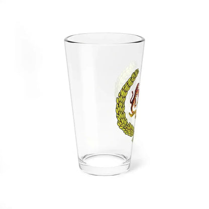 Arms of the Yang di-Pertuan Agong of Malaysia - Pint Glass 16oz - Go Mug Yourself