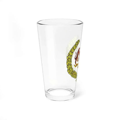 Arms of the Yang di-Pertuan Agong of Malaysia - Pint Glass 16oz - Go Mug Yourself