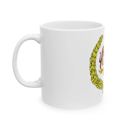 Arms of the Yang di-Pertuan Agong of Malaysia - White Coffee Mug-Go Mug Yourself