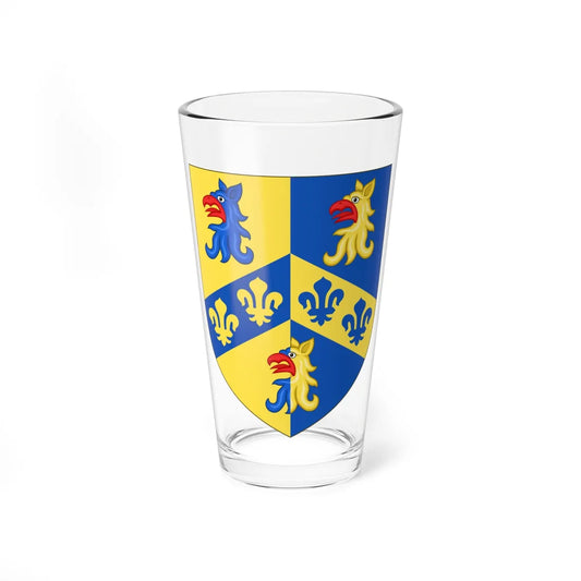 Arms of Thomas Pope (England) (Coat of Arms) Pint Glass 16oz 16oz - Go Mug Yourself