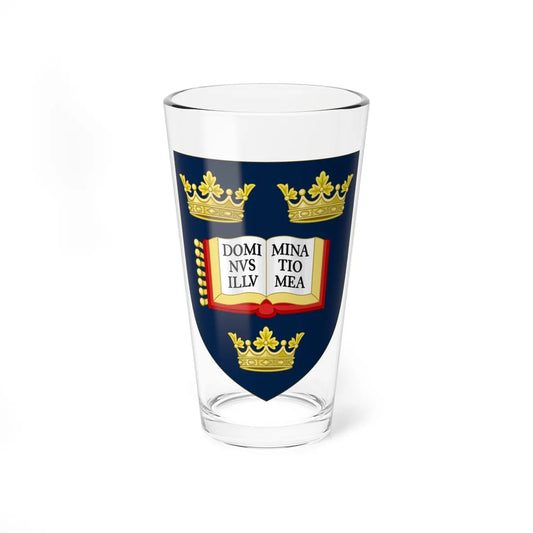 Arms of University of Oxford (England) (Coat of Arms) Pint Glass 16oz 16oz - Go Mug Yourself