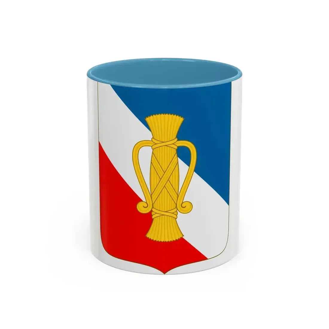 Arms of Vasa - Accent Coffee Mug 11oz Light Blue - Go Mug Yourself