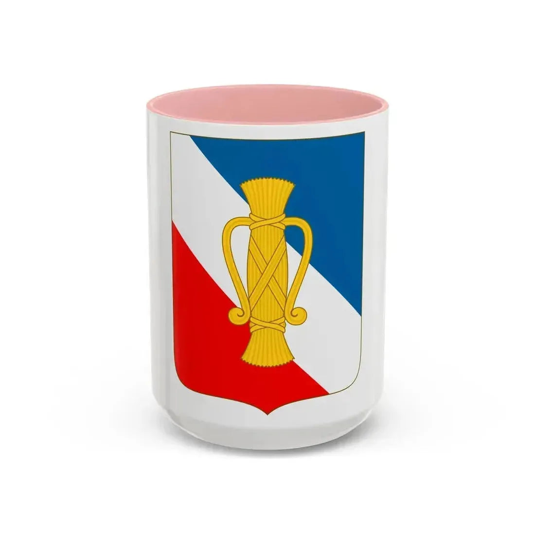 Arms of Vasa - Accent Coffee Mug 15oz Pink - Go Mug Yourself