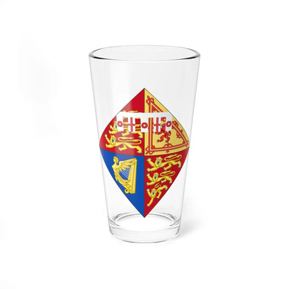 Arms of Victoria of the United Kingdom (United Kingdom) (Coat of Arms) Pint Glass 16oz - Go Mug Yourself