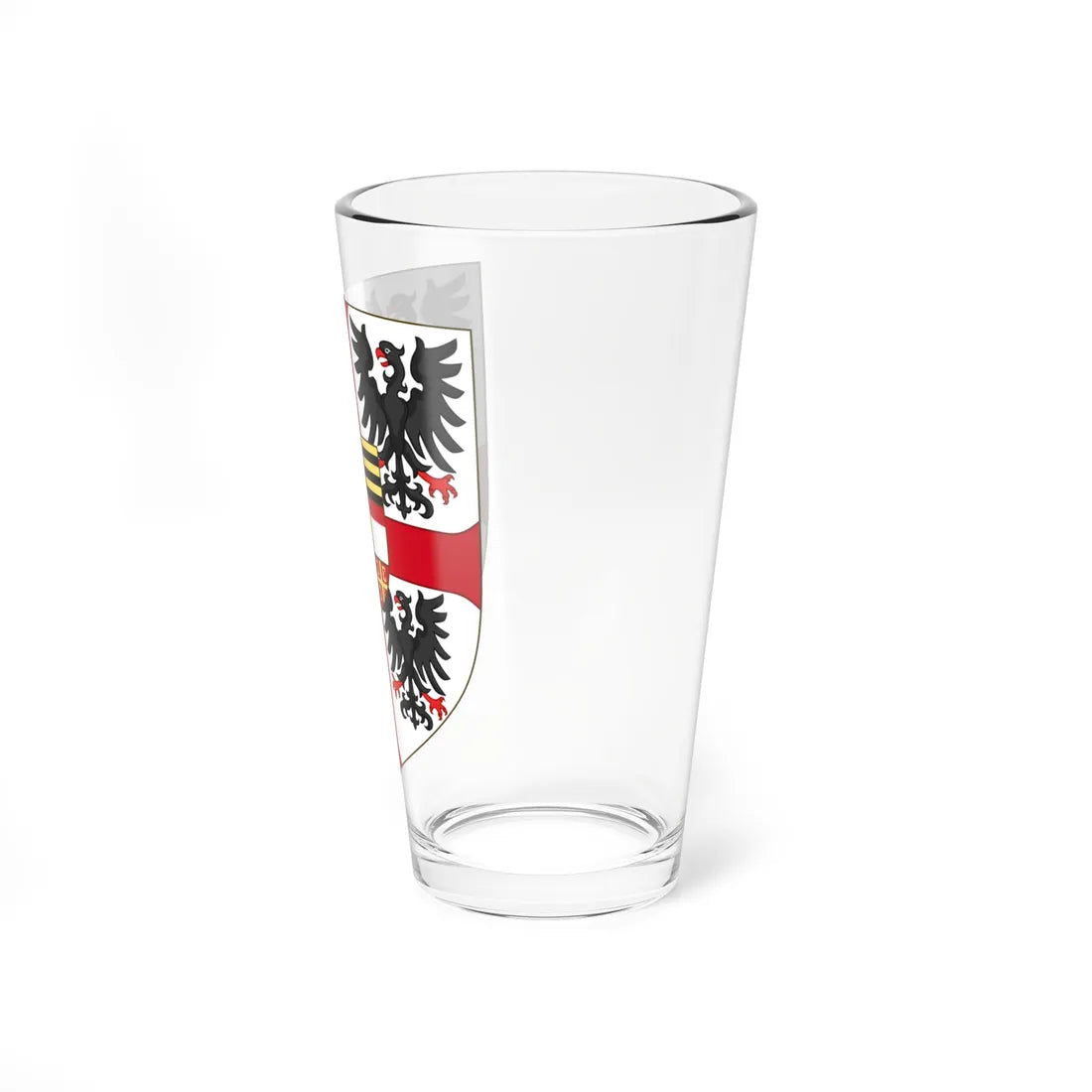 Arms of Vincenzo I Gonzaga Duke of Mantua (Italy) (Coat of Arms) Pint Glass 16oz - Go Mug Yourself