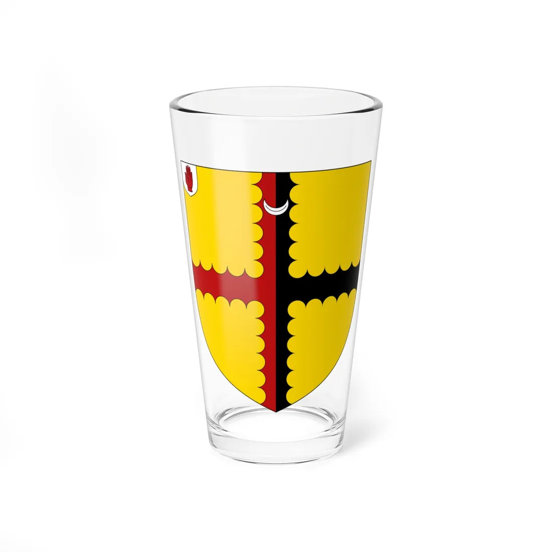Arms of Viscount Brookeborough (England) (Coat of Arms) Pint Glass 16oz 16oz - Go Mug Yourself