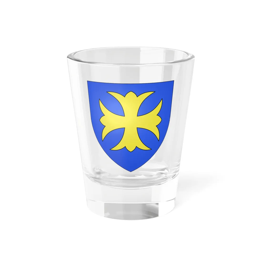 Arms of Ward family (Ireland) (Coat of Arms) Shot Glass 1.5oz 1.5oz - Go Mug Yourself