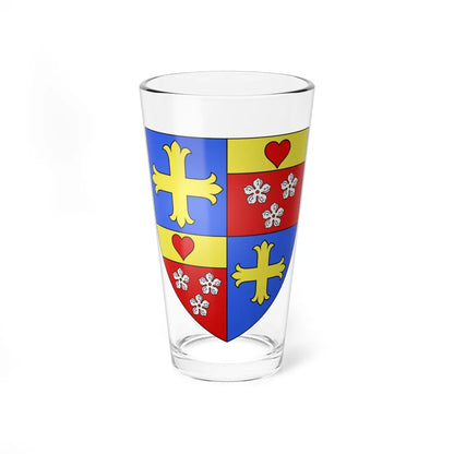 Arms of Ward-Hamilton (Ireland) (Coat of Arms) Pint Glass 16oz 16oz - Go Mug Yourself