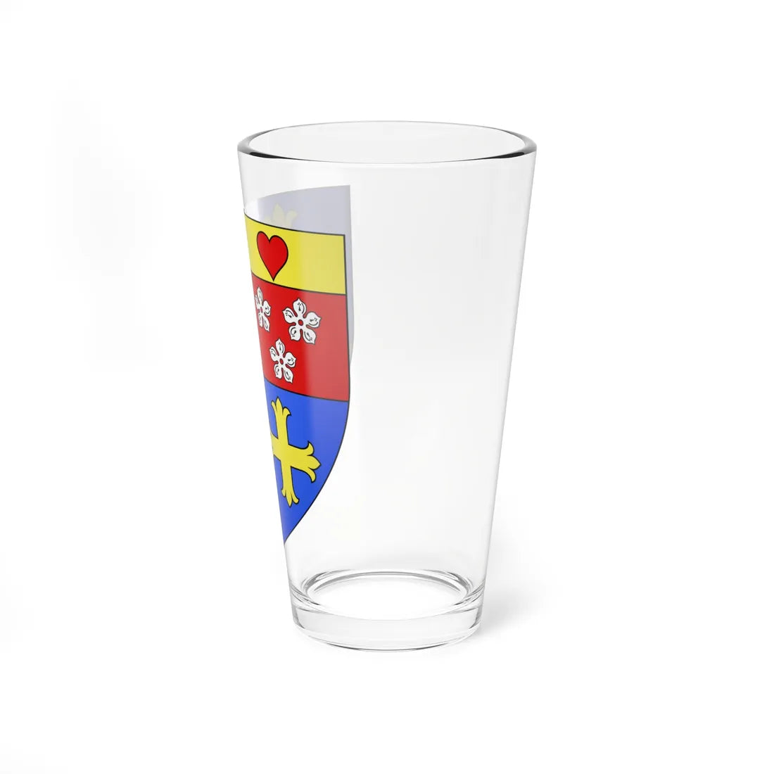 Arms of Ward-Hamilton (Ireland) (Coat of Arms) Pint Glass 16oz - Go Mug Yourself