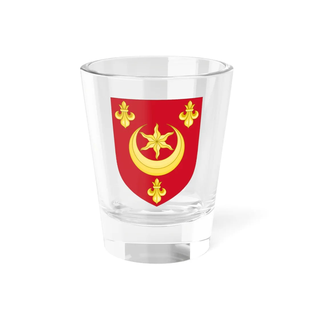 Arms of Wareham (England) (Coat of Arms) Shot Glass 1.5oz 1.5oz - Go Mug Yourself