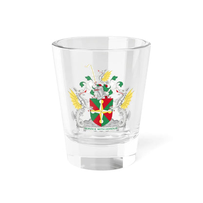 Arms of West Dorset District Council (England) (Coat of Arms) Shot Glass 1.5oz 1.5oz - Go Mug Yourself