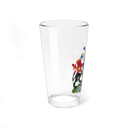 Arms of West Yorkshire Metropolitan County Council (England) (Coat of Arms) Pint Glass 16oz - Go Mug Yourself