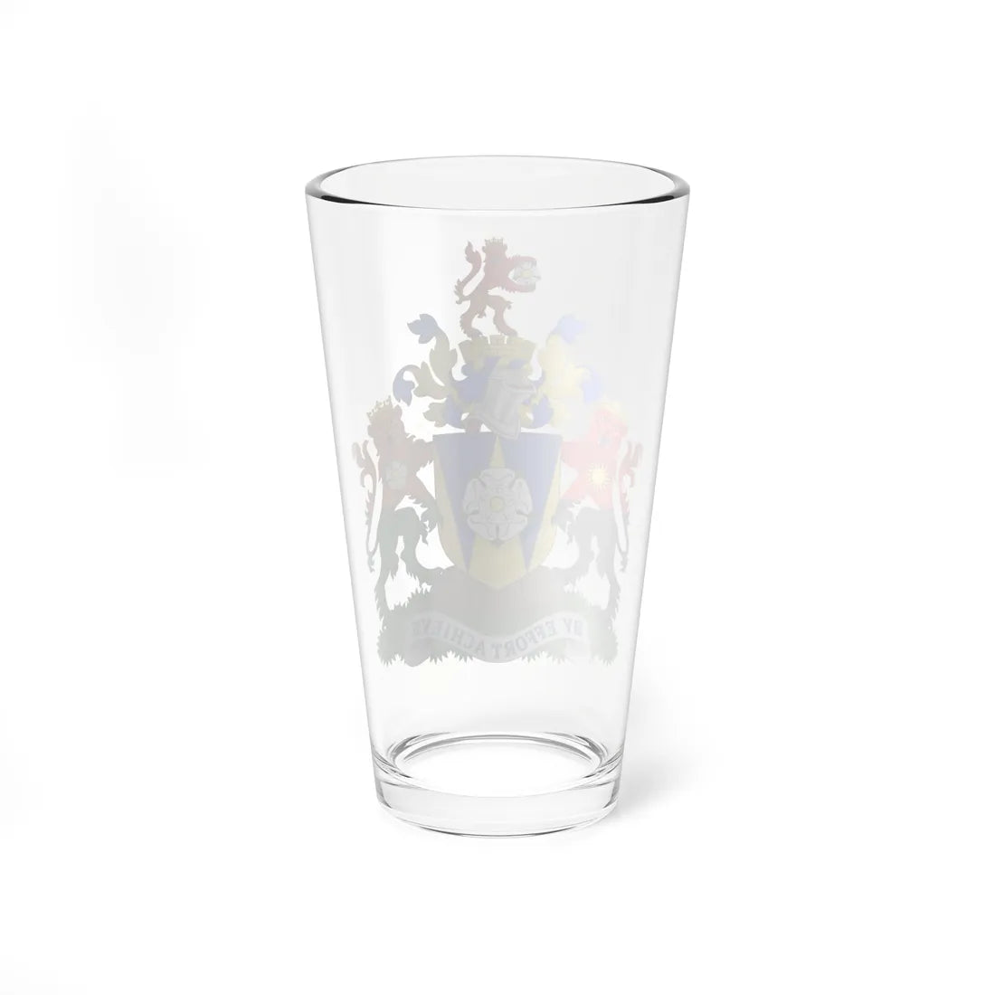 Arms of West Yorkshire Metropolitan County Council (England) (Coat of Arms) Pint Glass 16oz - Go Mug Yourself