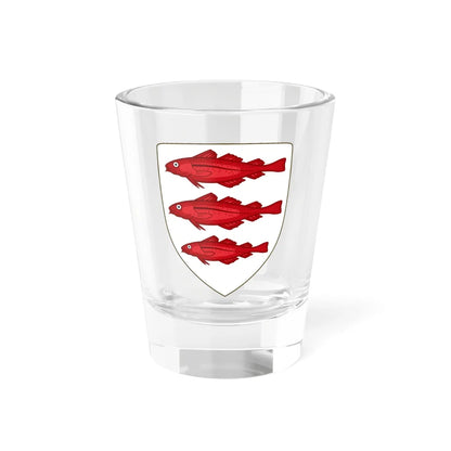 Arms of Westerly Rhode Island (United States) (Coat of Arms) Shot Glass 1.5oz 1.5oz - Go Mug Yourself
