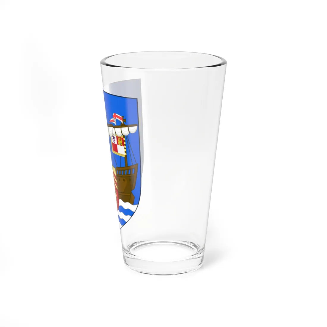 Arms of Weymouth (England) (Coat of Arms) Pint Glass 16oz - Go Mug Yourself