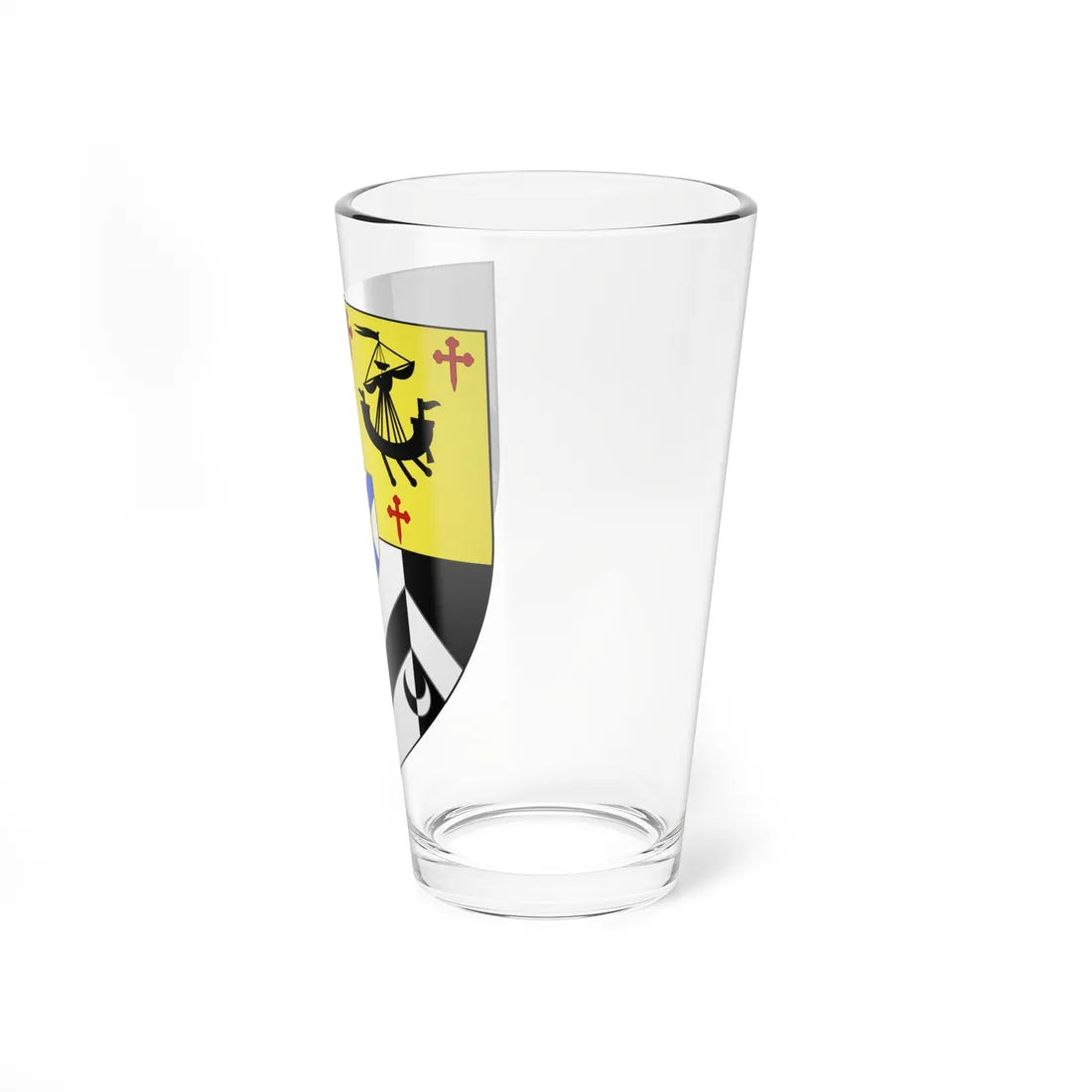 Arms of William Alexander 1st Earl of Stirling (Scotland) (Coat of Arms) Pint Glass 16oz - Go Mug Yourself