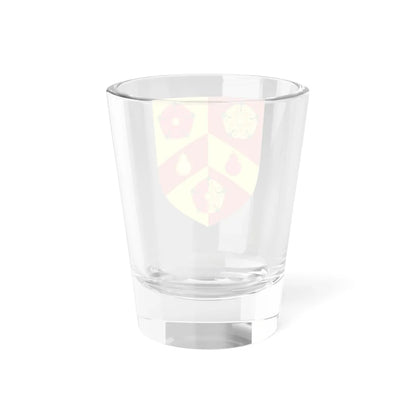 Arms of Wolfson College Oxford (England) (Coat of Arms) Shot Glass 1.5oz - Go Mug Yourself