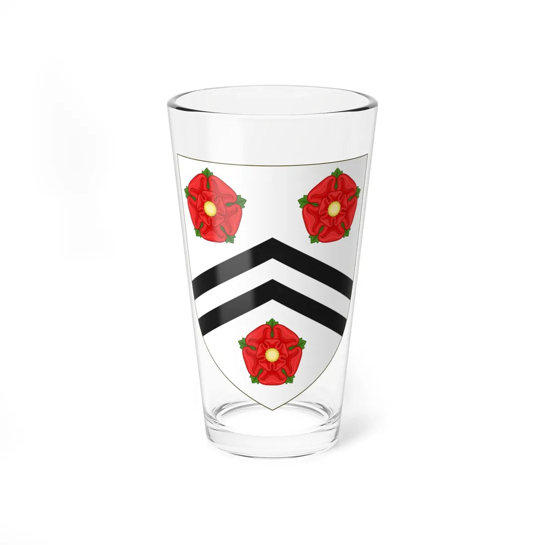 Arms of Wykeham (England) (Coat of Arms) Pint Glass 16oz 16oz - Go Mug Yourself