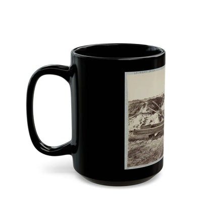 Armstrong Gun In Fort Fisher, N.C. (U.S. Civil War) Black Coffee Mug-Go Mug Yourself