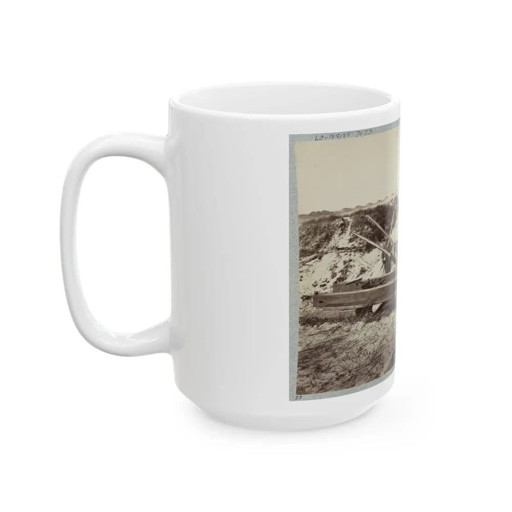 Armstrong Gun In Fort Fisher, N.C. (U.S. Civil War) White Coffee Mug-Go Mug Yourself