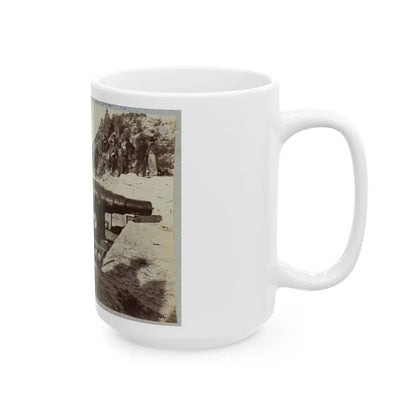 Armstrong Gun In Fort Fisher, N.C. (U.S. Civil War) White Coffee Mug-Go Mug Yourself