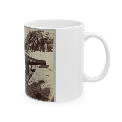 Armstrong Gun In Fort Fisher, N.C. (U.S. Civil War) White Coffee Mug-Go Mug Yourself