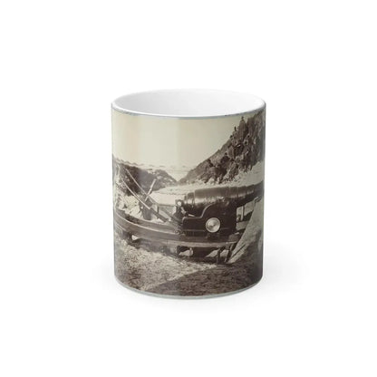 Armstrong Gun in Fort Fisher, N.C. (U.S. Civil War) Color Changing Coffee Mug 11oz Default Title 11oz - Go Mug Yourself