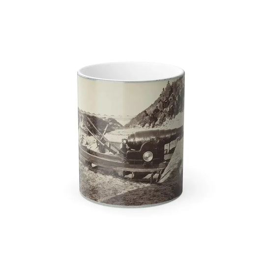 Armstrong Gun in Fort Fisher, N.C. (U.S. Civil War) Color Changing Coffee Mug 11oz Default Title 11oz - Go Mug Yourself