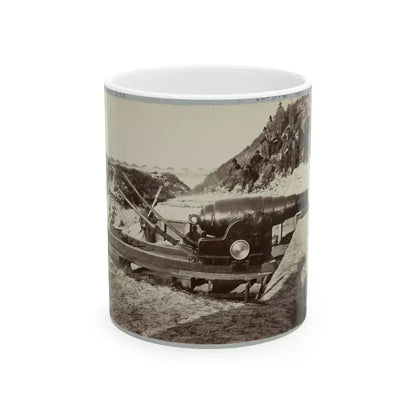 Armstrong Gun In Fort Fisher, N.C. (U.S. Civil War) White Coffee Mug 11oz - Go Mug Yourself