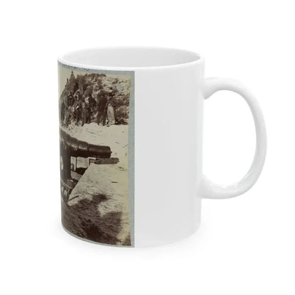 Armstrong Gun In Fort Fisher, N.C. (U.S. Civil War) White Coffee Mug - Go Mug Yourself